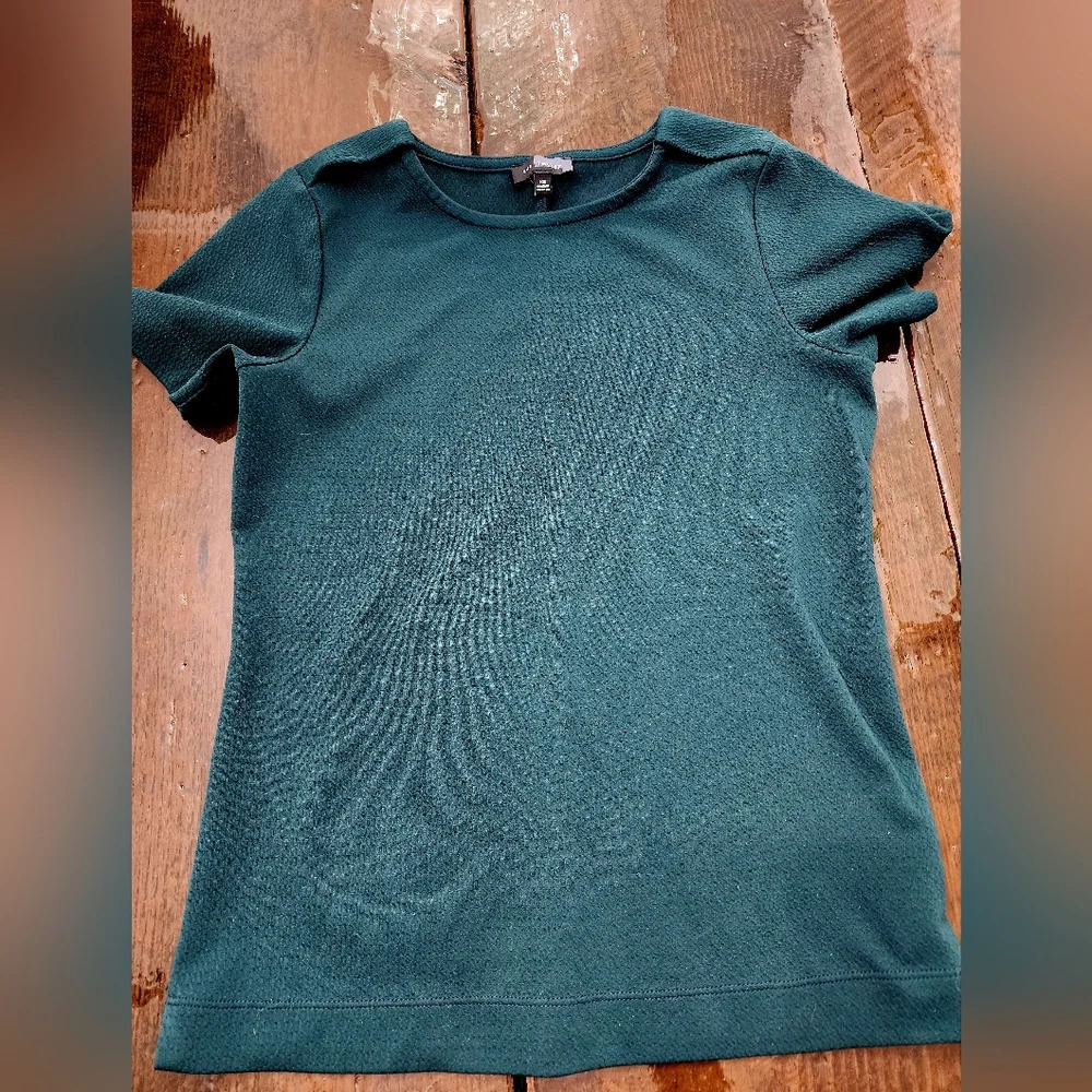 #044 The Limited XS Dressy Emerald Green Shirt